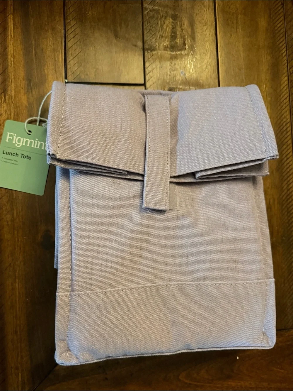 Figment- Lavender colored Lunch Tote